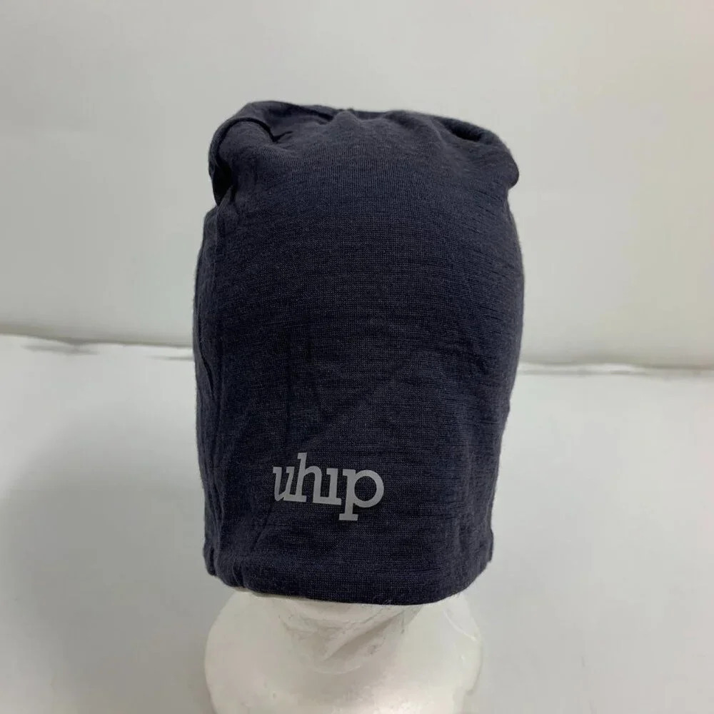 Uhip‎ Adults 100% Merino Wool Tight Knit Reversible Flip Beanie One Size NWT - Picture 2 of 11